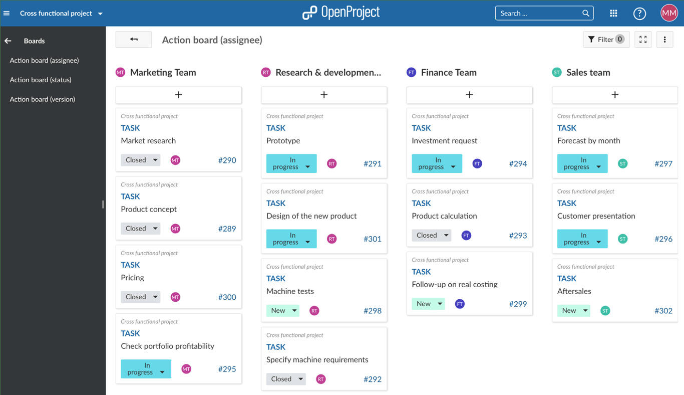 Redmine alternative OpenProject